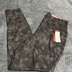 Lane Bryant Dark Gray Camouflage Leggings